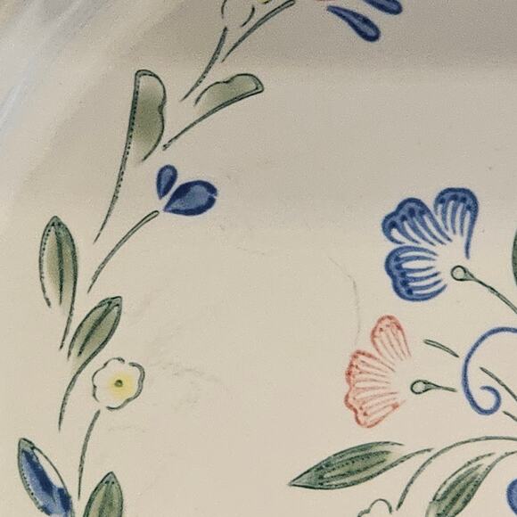 Hearthside FLORAL EXPRESSIONS Stoneware Japan Dinner Plate MINT - Picture 3 of 5